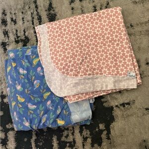 Copper Pearl Bamboo Swaddle Blankets